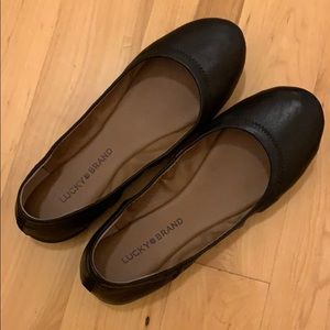 Lucky Brand Emmie Black Flats